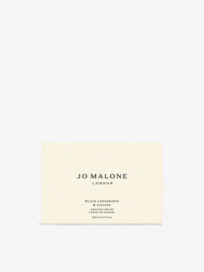 JO MALONE LONDON Black Cedarwood and Juniper Shaving Cream 200ml