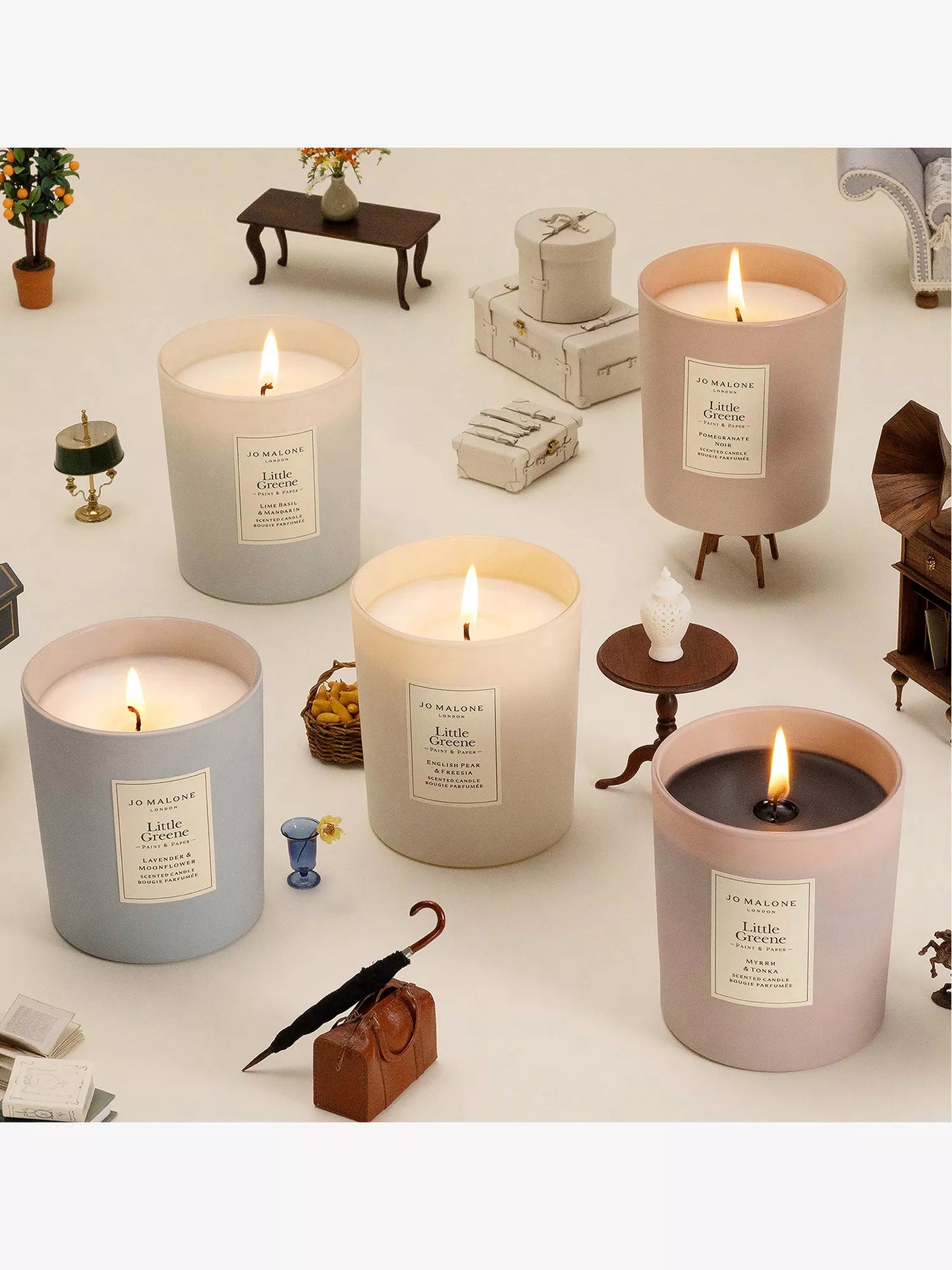 JO MALONE LONDON Little Greene Myrrh And Tonka Scented Candle 200g