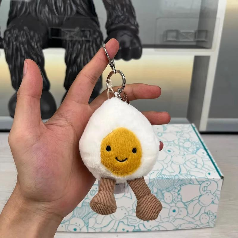 Jellycat Mini Plush Keychain – Soft Cuddly Toy Charm Ideal for Daily Use, Gift Giving & Collecting Cute Accessories