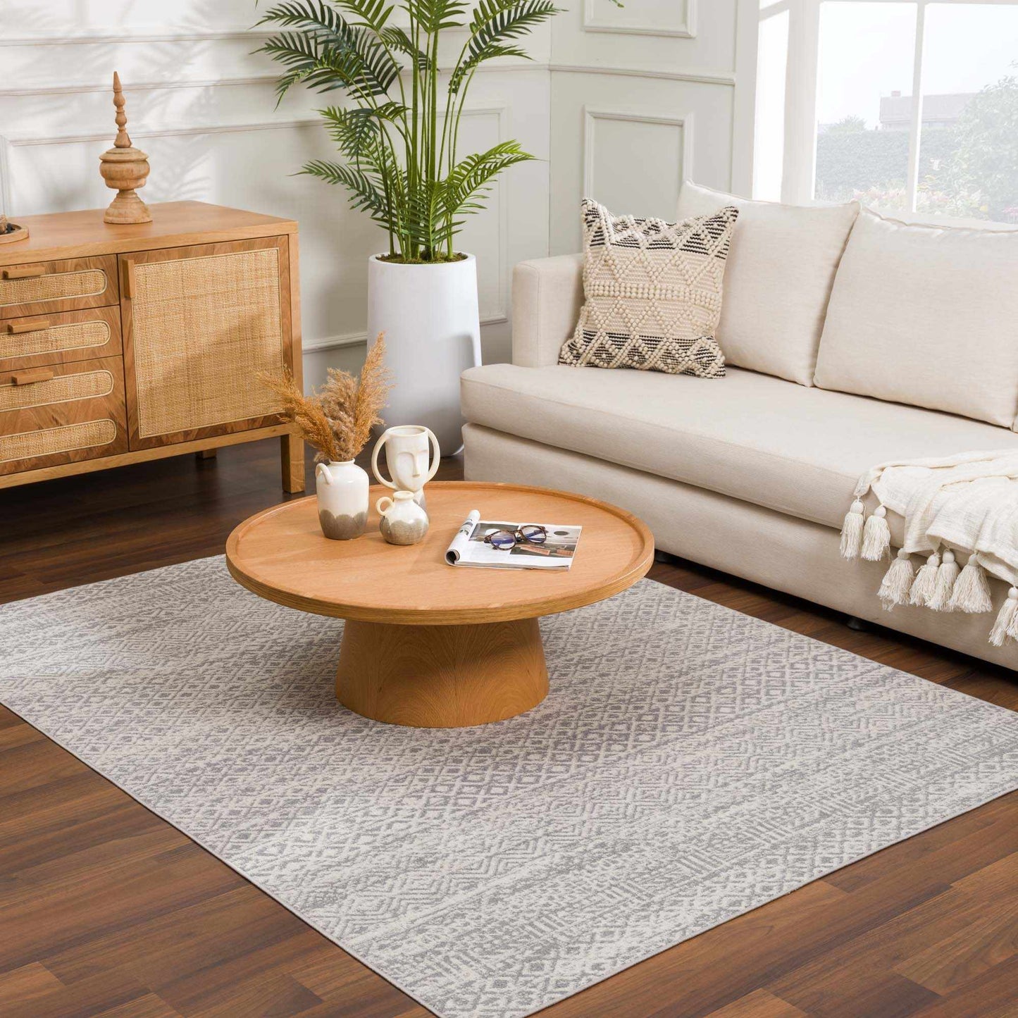Gravelbourg Washable Boho Rug - Promo