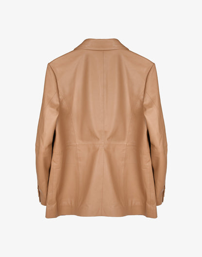 Deadstock Leather Blazer
