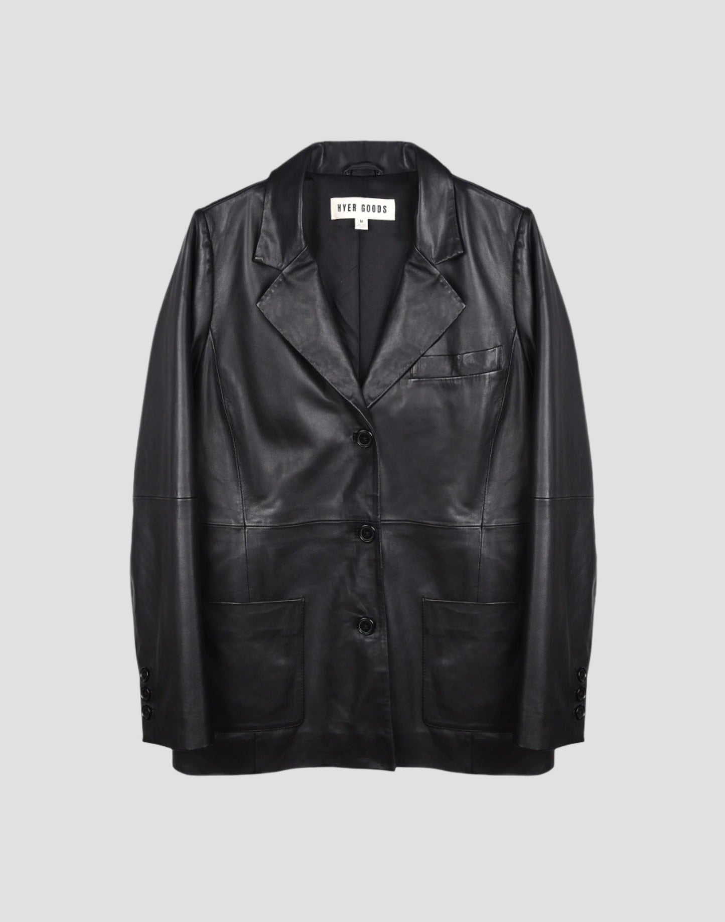 Deadstock Leather Blazer