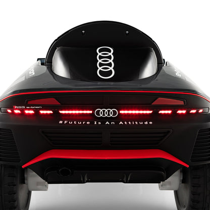 Licensed Audi Kids Ride On E-tron Racing Car-Gray