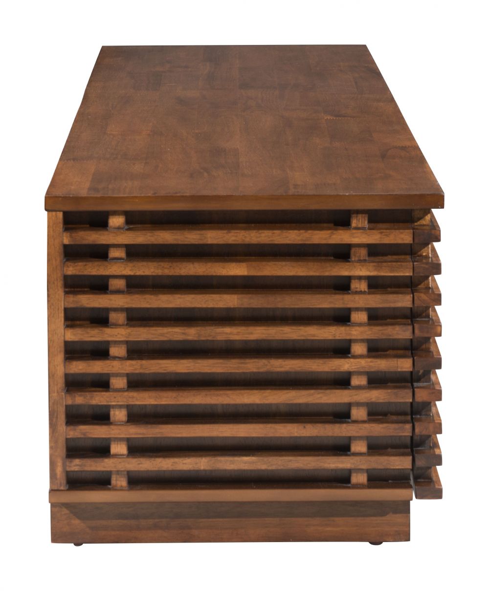 Linea Wide Wooden Entertainment Stand