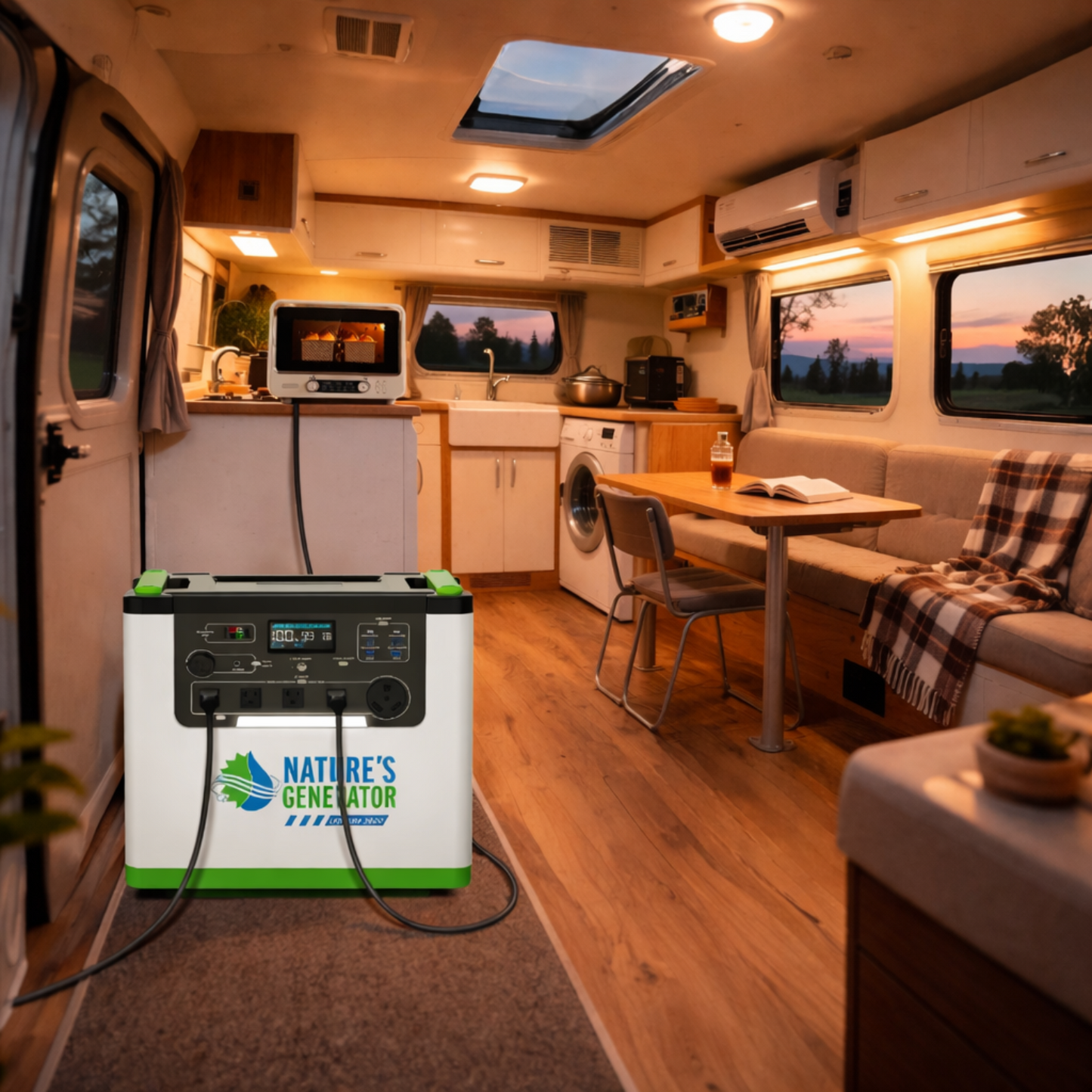 Nature's Generator Lithium 3600 Solar Generator