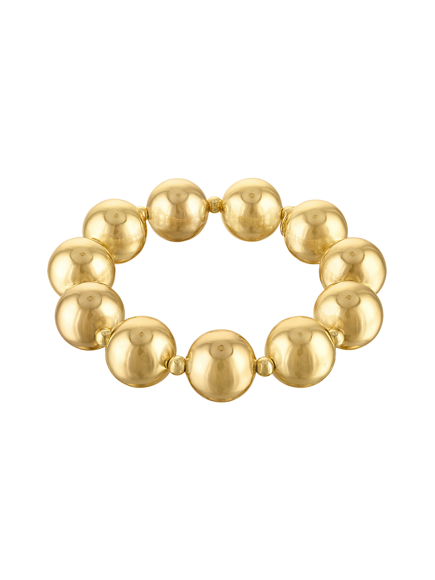 Maren Bold Bead Stretch Bracelet