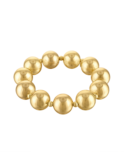 Maren Bold Bead Stretch Bracelet