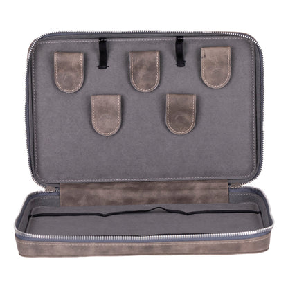 Leather Travel Cable Organizer