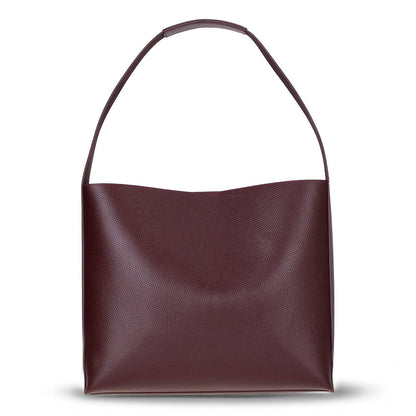 Stella Leather Women’s Tote Bag – Genuine Leather Shoulder Bag for Everyday Elegance | Minimal & Handcrafted
