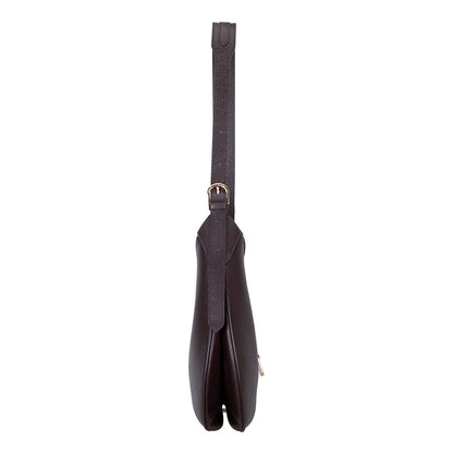 Rosa Women’s Leather Shoulder Bag – Genuine Leather Crescent Bag for Everyday Elegance | Minimal & Handcrafted