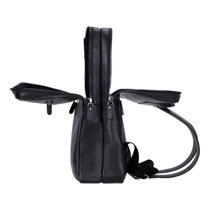 Hidden Castle Leather Backpack