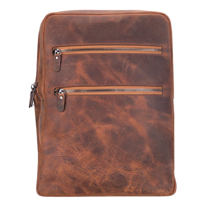 Hidden Castle Leather Backpack