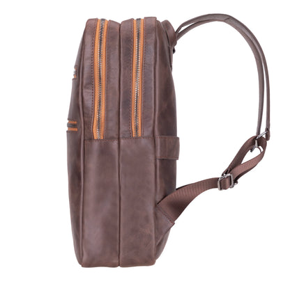 Hidden Castle Leather Backpack