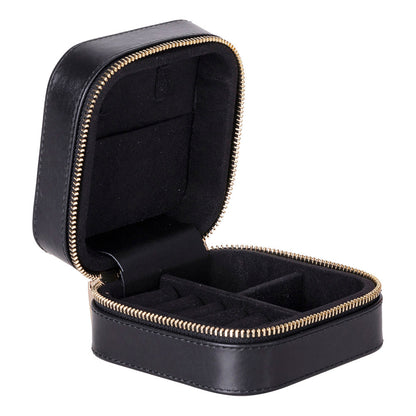 Amanda Leather Jewelry Box, Medium
