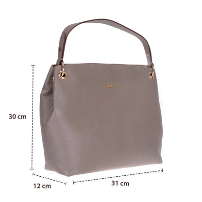 Carrera Calivra Women's Leather Bag – Floater Leather Shoulder Bag for Everyday Elegance | Minimal & Handcrafted