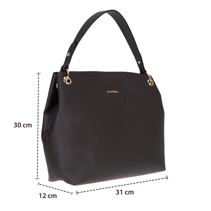 Carrera Calivra Women's Leather Bag – Floater Leather Shoulder Bag for Everyday Elegance | Minimal & Handcrafted