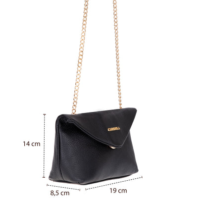 Carrera Lunera Women’s Leather Bag – Floater Leather Women’s Shoulder & Crossbody Bag with Chain Strap for Everyday Elegance | Minimal & Handcrafted