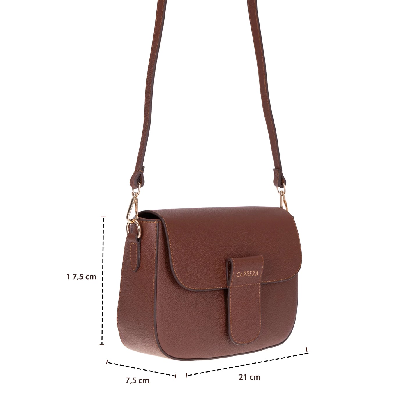 Carrera Seravelle Women’s Leather Bag – Floater Leather Women’s Crossbody & Shoulder Bag for Everyday Elegance | Minimal & Handcrafted