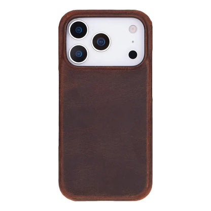 iPhone 17 Pro Full-Grain Leather Slim Case MagSafe – Ultimate Jacket Series