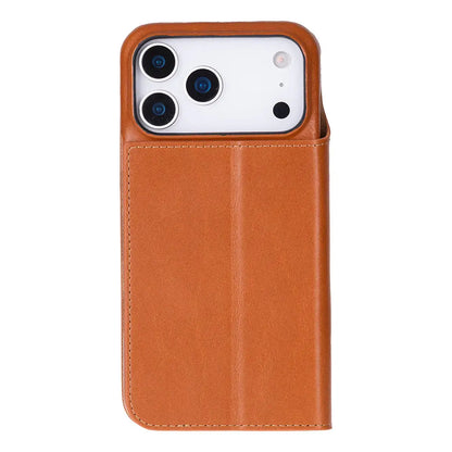 iPhone 17 Pro Genuine Leather Folio Case – Sonat Series