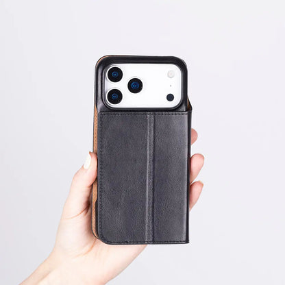 iPhone 17 Pro Genuine Leather Folio Case – Sonat Series