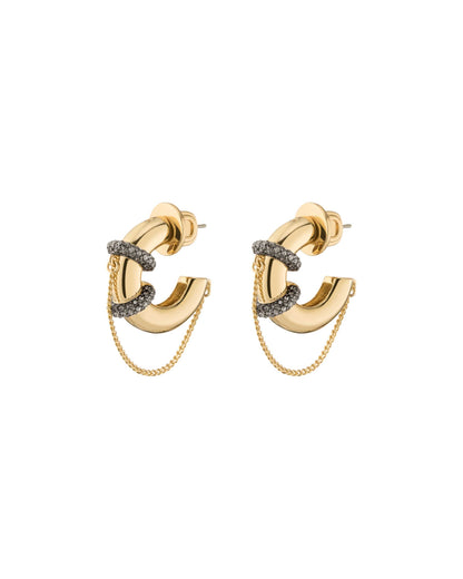 Molly Pavé Hoops