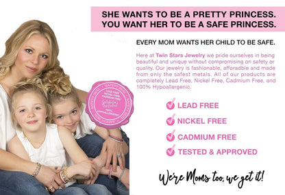 Link Bangle Accented With Mother Of Pearl Clovers