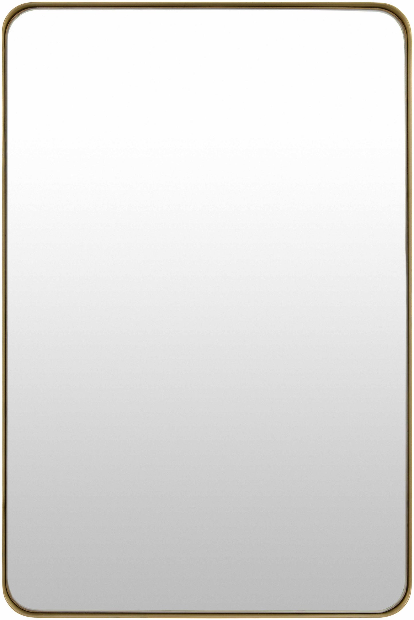 Tubii Gold Mirror with Iron Base