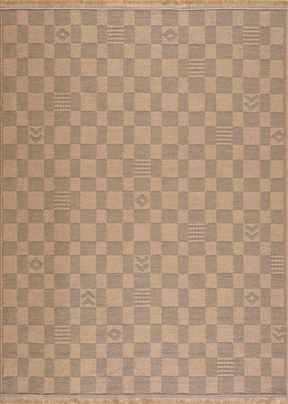 Nairi Checkered Washable Jute Rug
