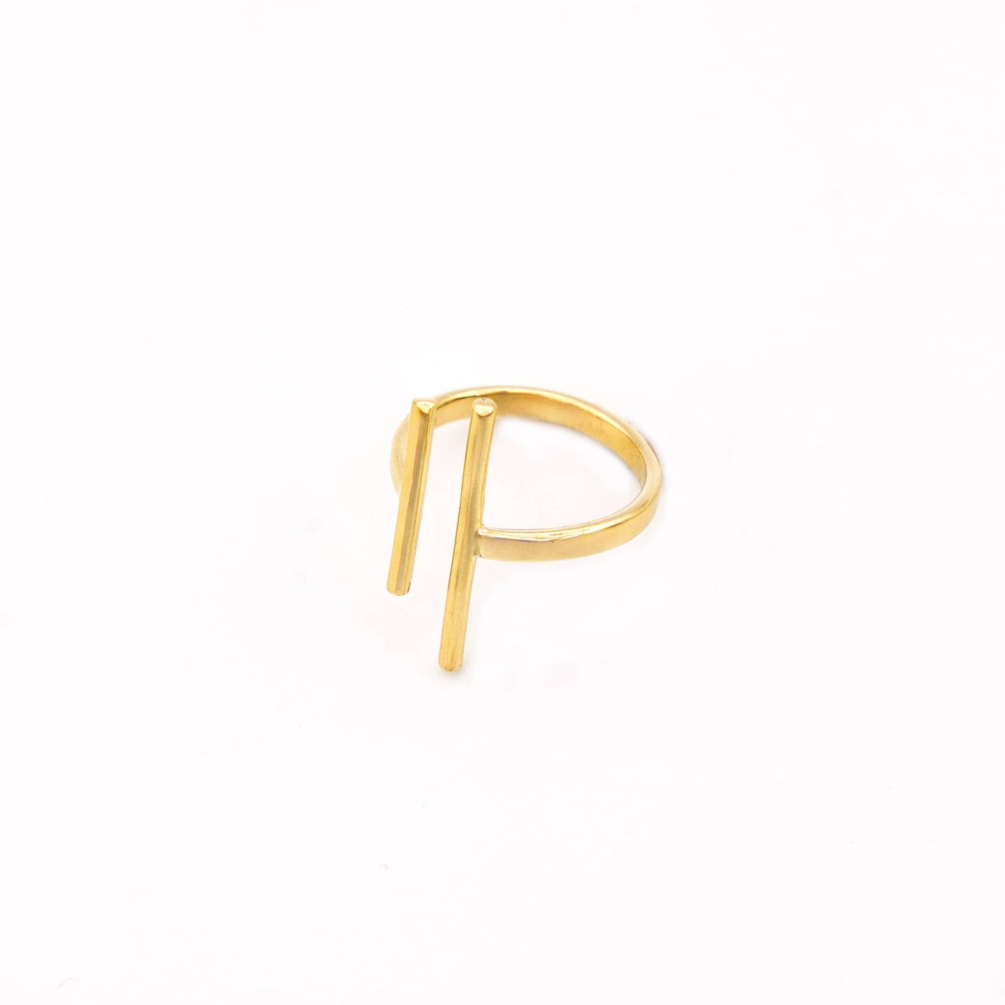 Double Parallel Bar Ring | Mazu