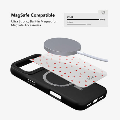 Minimalist Love | Red Heart iPhone Case
