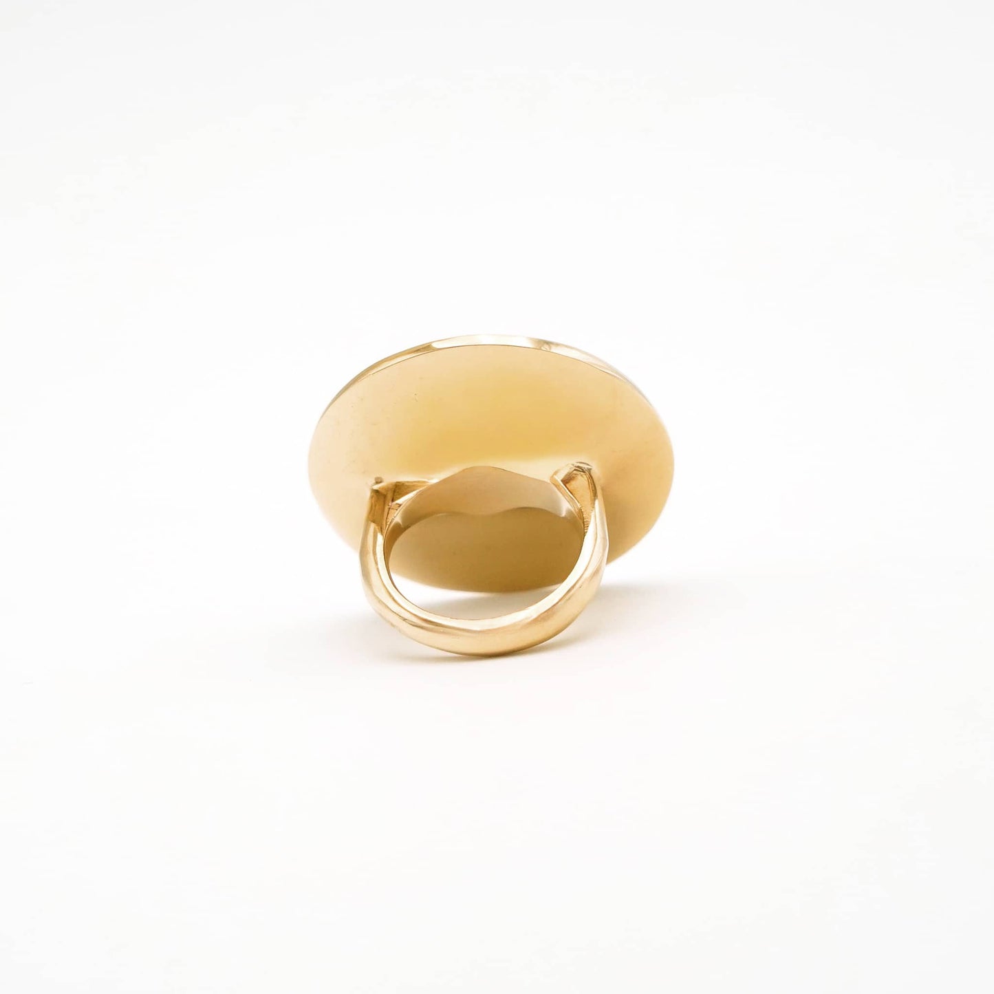 Large Disc Statement Ring | Mwanzo