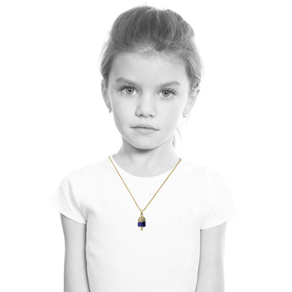 Crystal Ice Cream Necklace