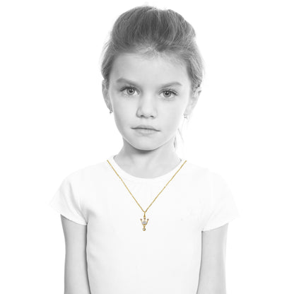 Pretty Princess Crown Necklace