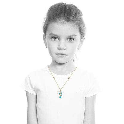 Cat Eye Cluster Necklace
