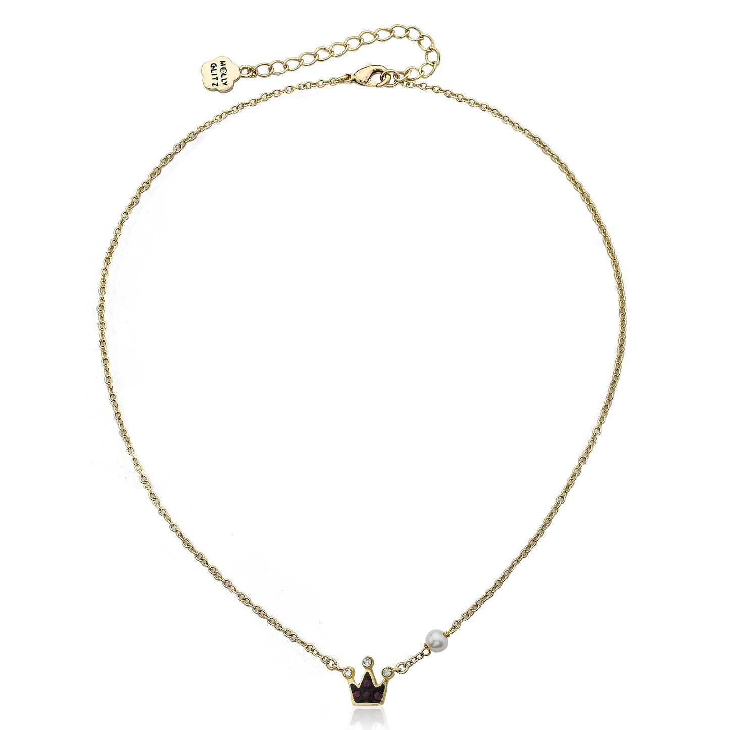 Crystal Crown Necklace