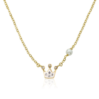 Crystal Crown Necklace