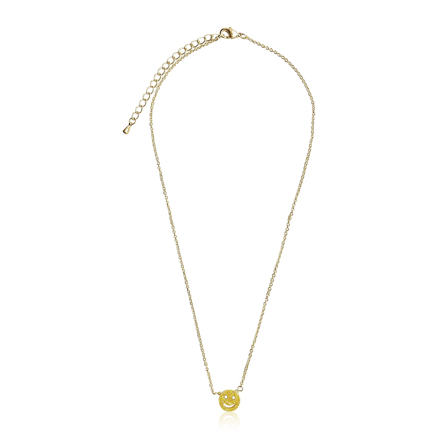 Glitter Girl Opal Smile Necklace
