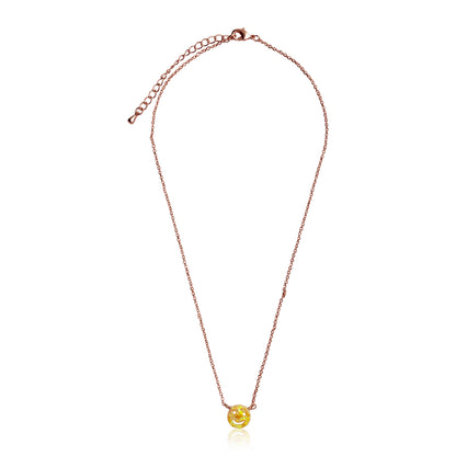 Glitter Girl Opal Smile Necklace