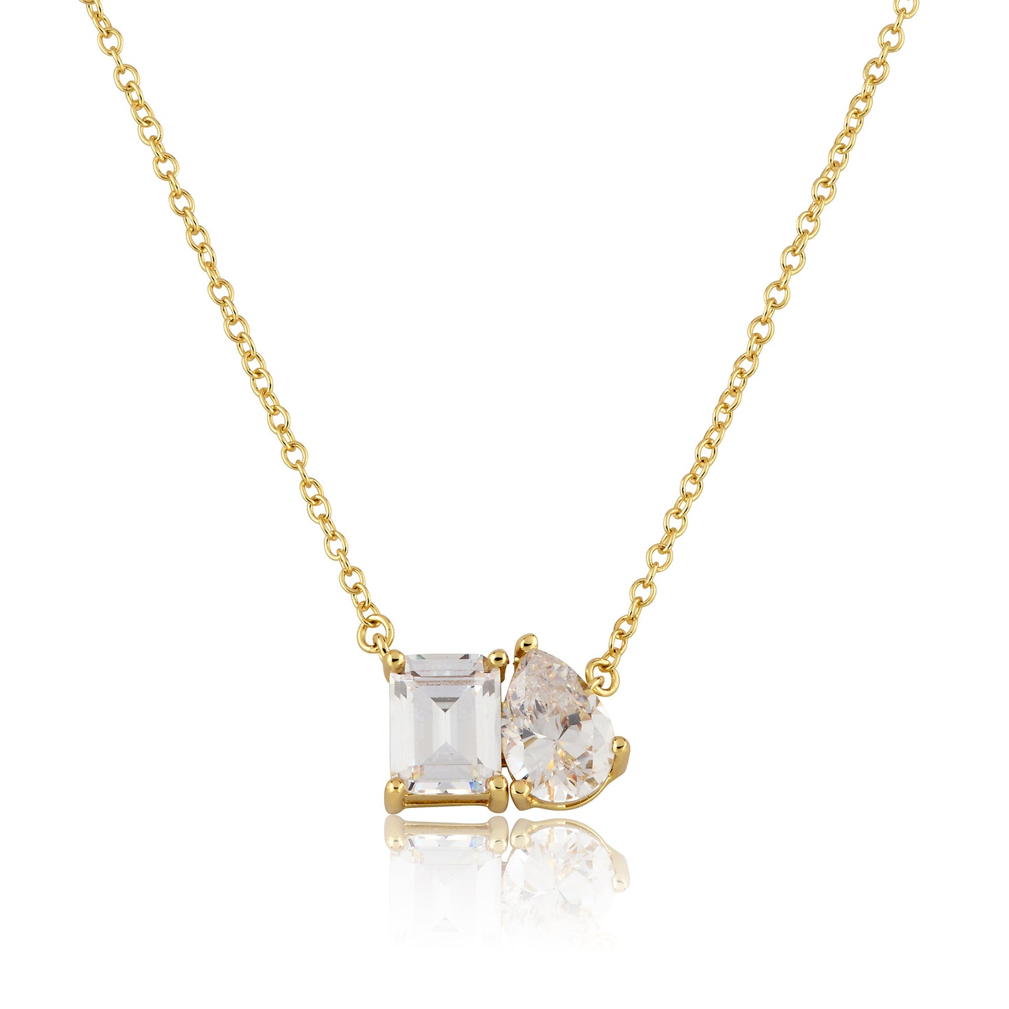 Riccova Classic Me & You Solitaire Necklace