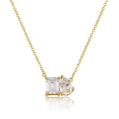Riccova Classic Me & You Solitaire Necklace