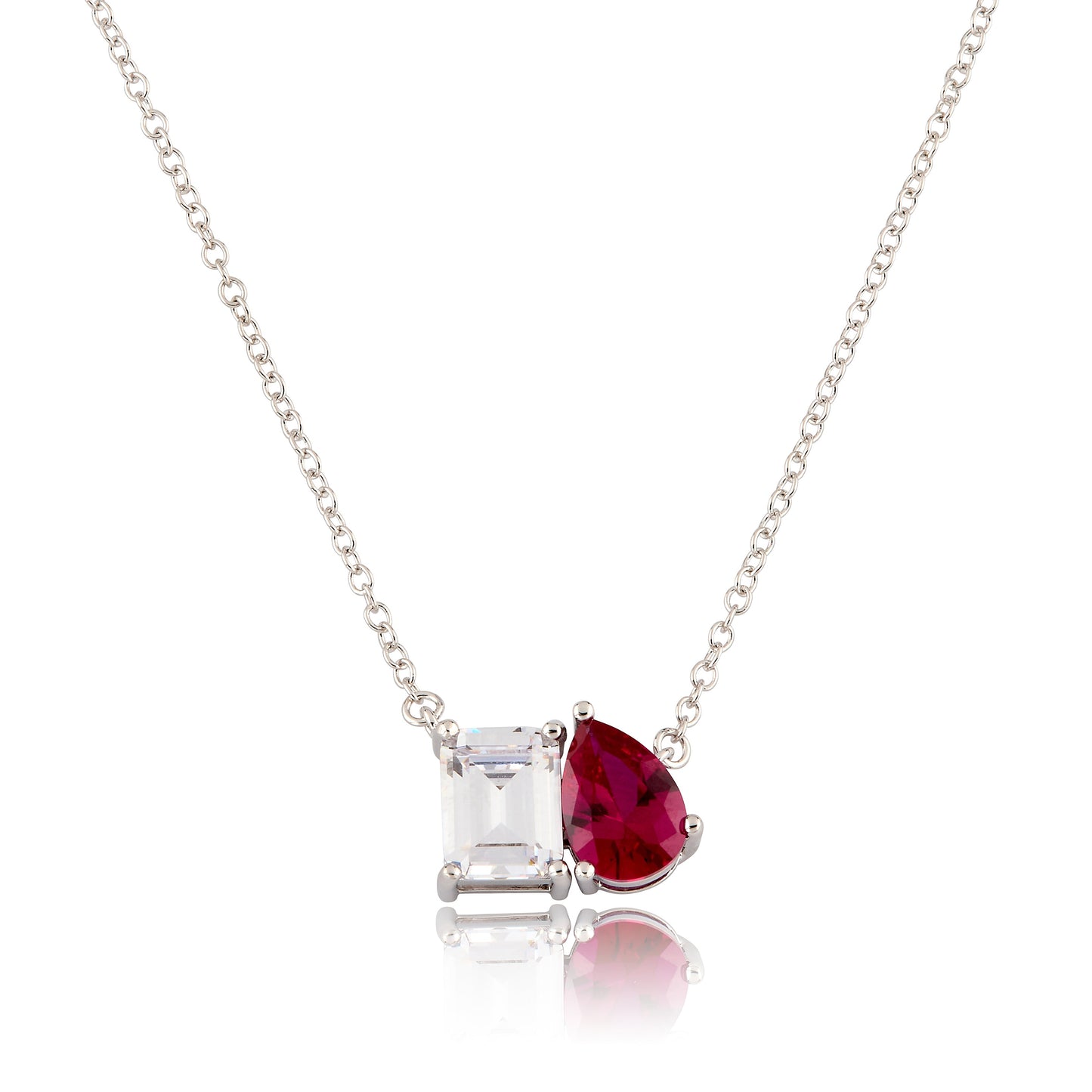 Riccova Classic Me & You Solitaire Necklace