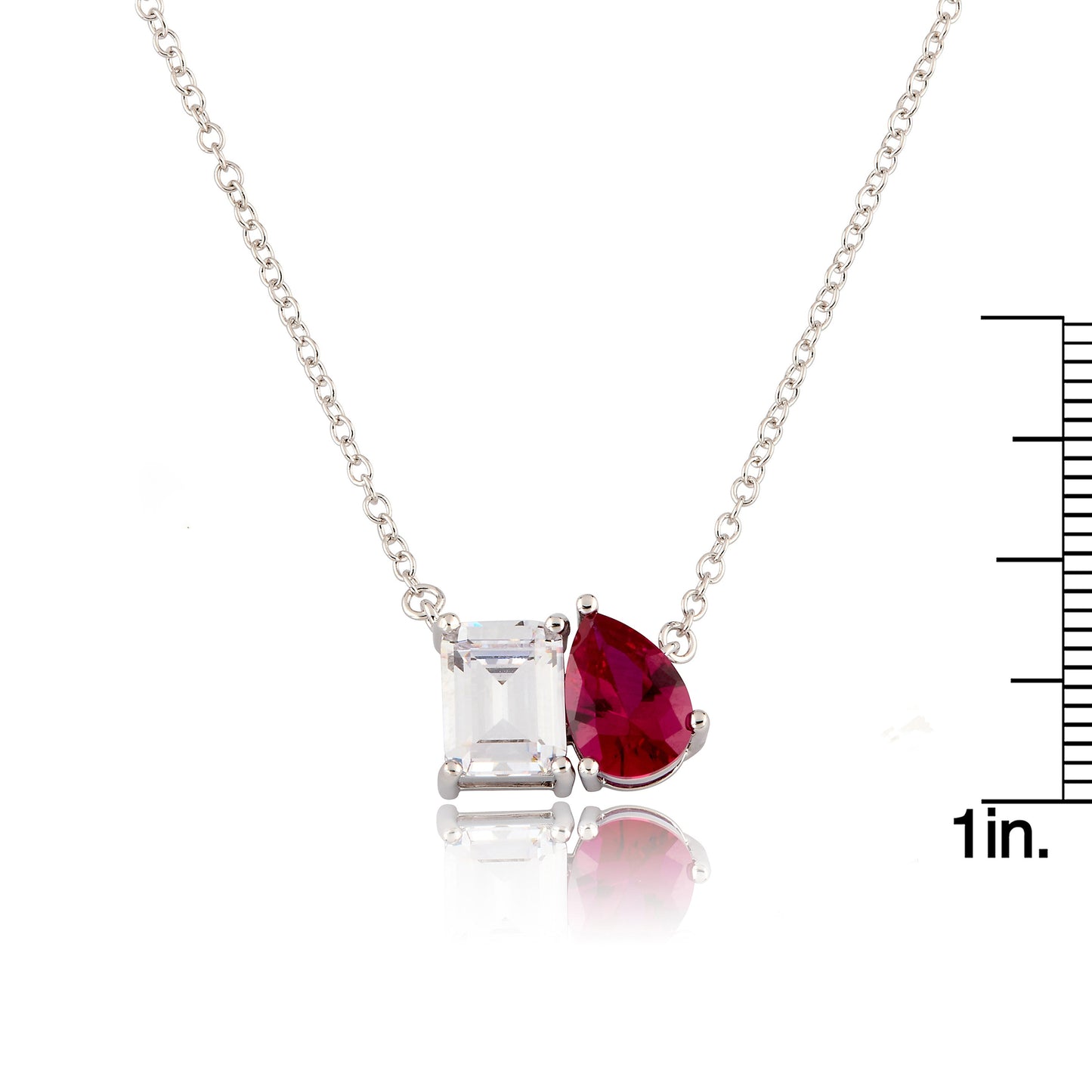 Riccova Classic Me & You Solitaire Necklace