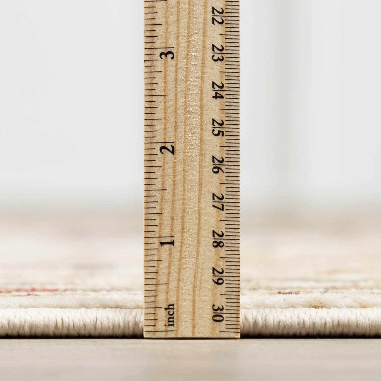 Neola White/Brown Oushak Rug