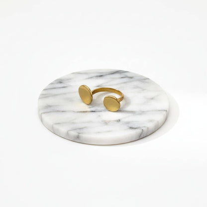 Double Disc Open Ring | Nala