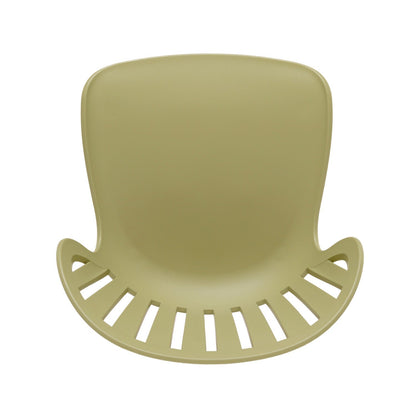 Nassau Side Chair In Sage Green Social Plastic® - 2pc