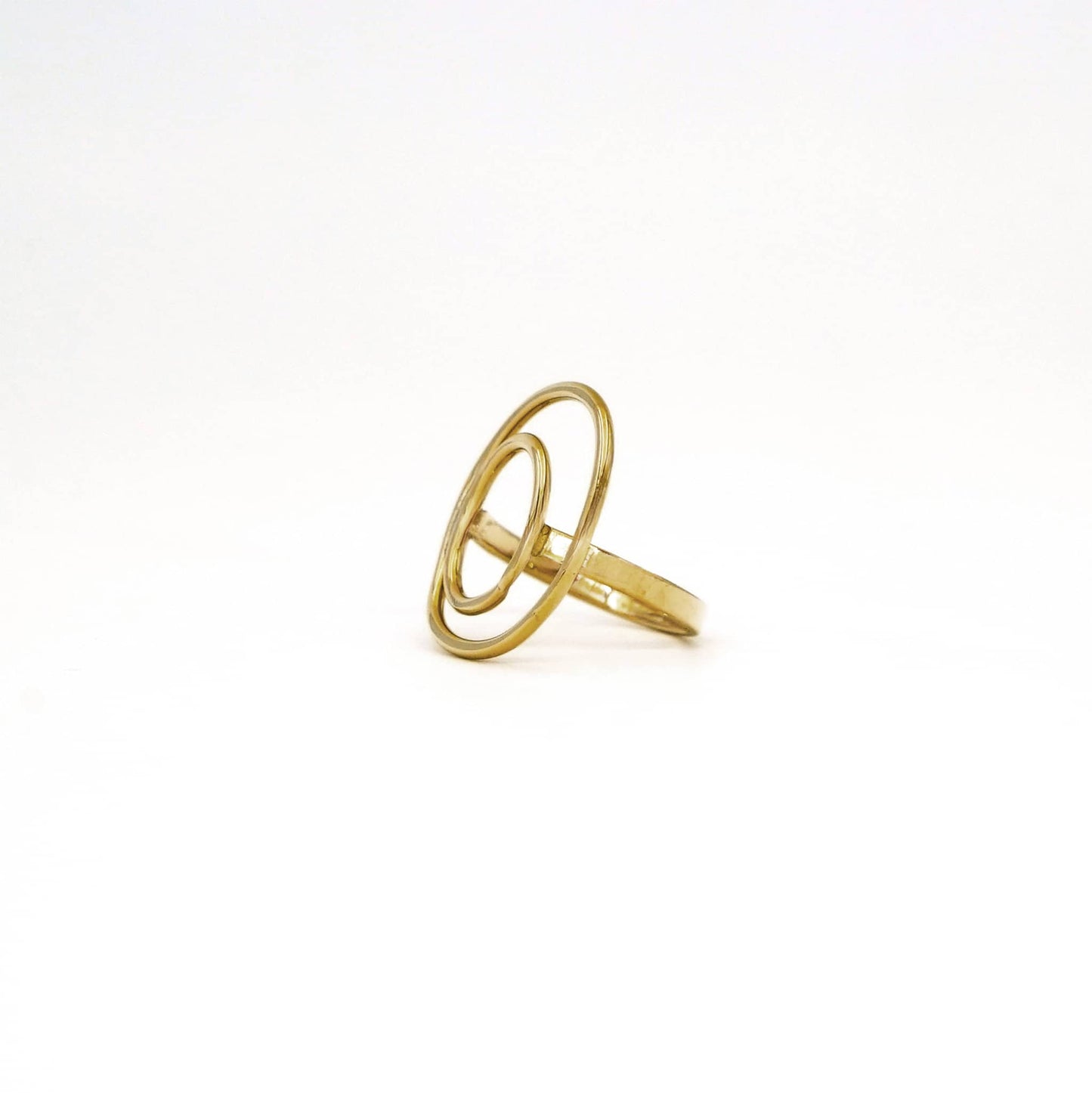 Double Moon Phase Cocktail Ring | Nita