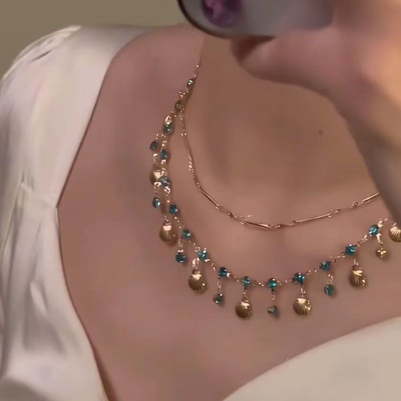 Daughter Blue Love Shell Exquisite Unique Necklaces
