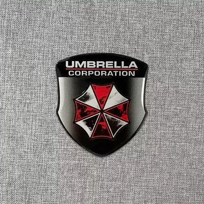 Resident Evil Umbrella Corporation Metal Badge