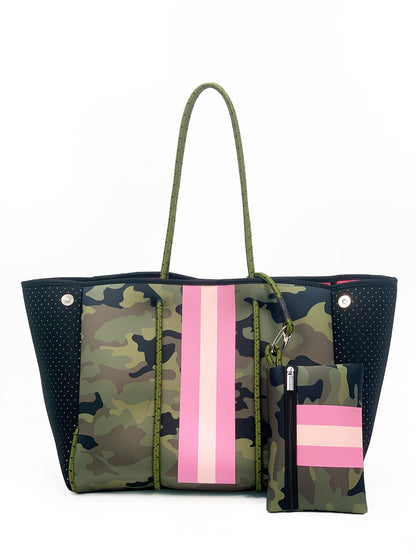 Neoprene Perforated Beach Bucket Bag – Two-in-One Mother-Child Tote, Large Swimming Sand-Proof Purse